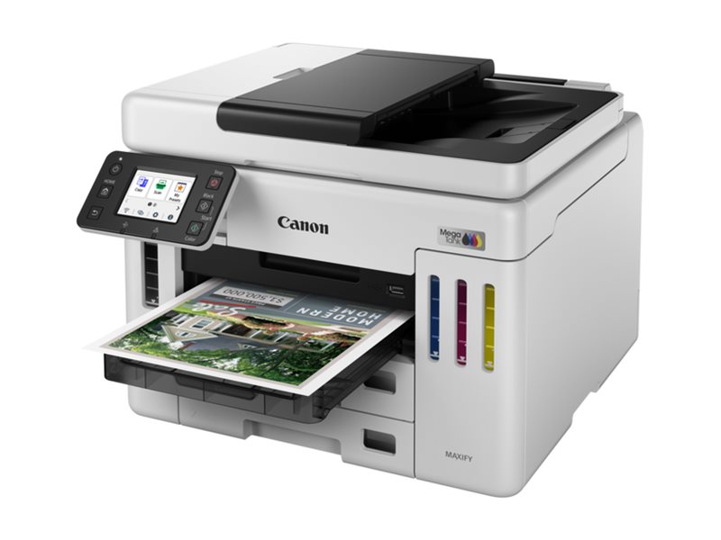 Canon - MAXIFY GX7150 - Multifunction printer - Ink-jet - Colour - A4 - Wi-Fi - White