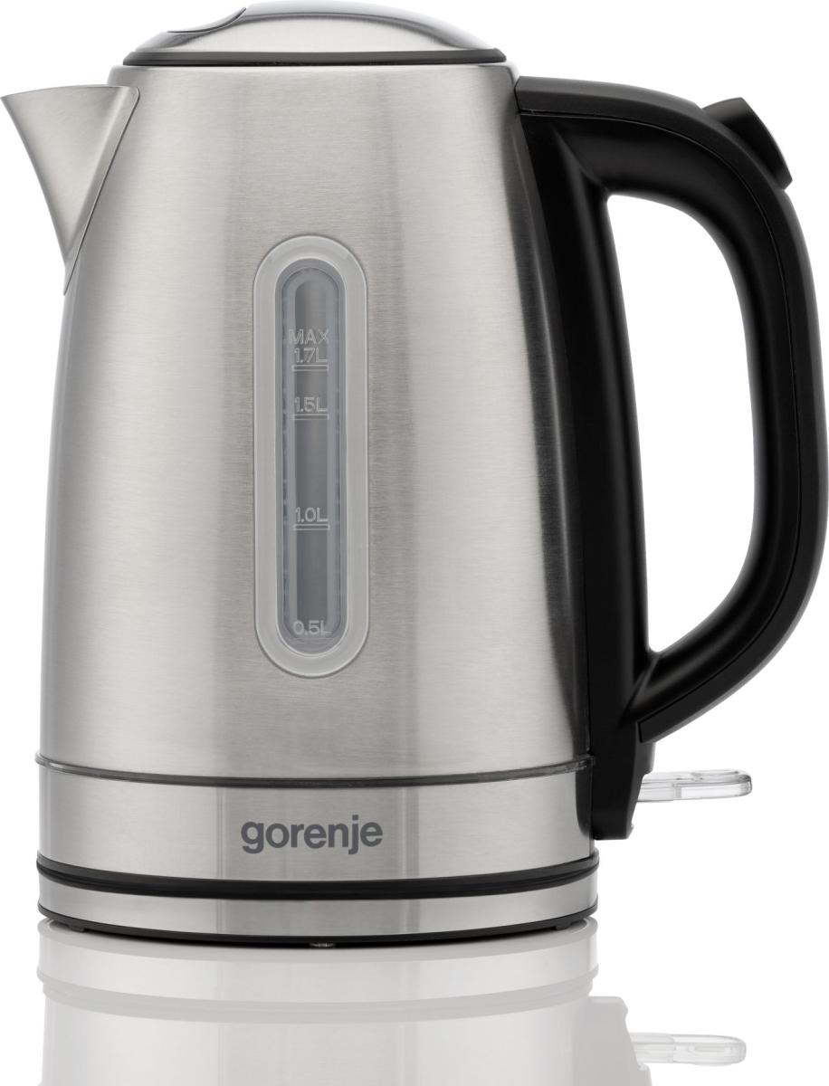 Gorenje Kettle - K17DS - Electric - 2200 W - 1.7 L - Stainless steel - 360° rotational base - Stainless steel