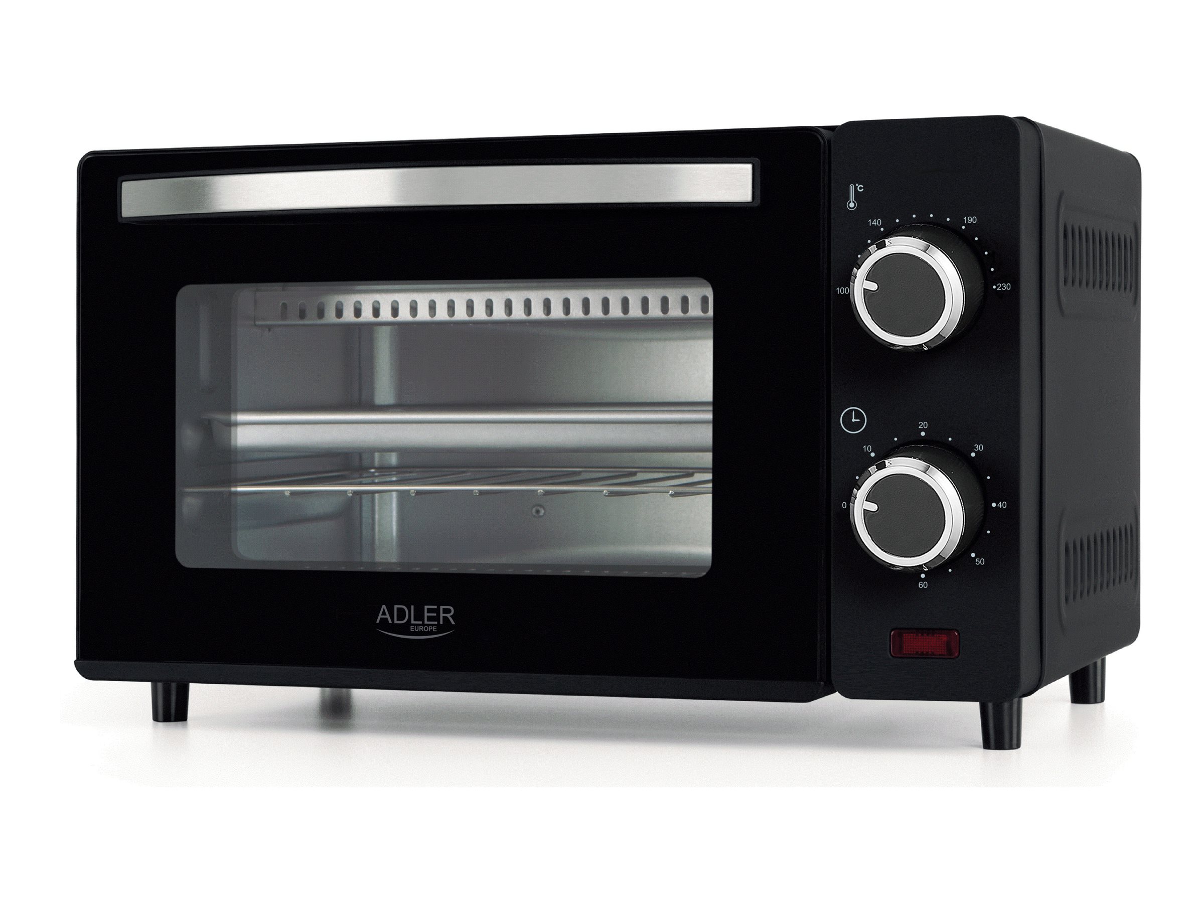 Adler Electric oven - AD 6032 - 9 L - 650 W - Black