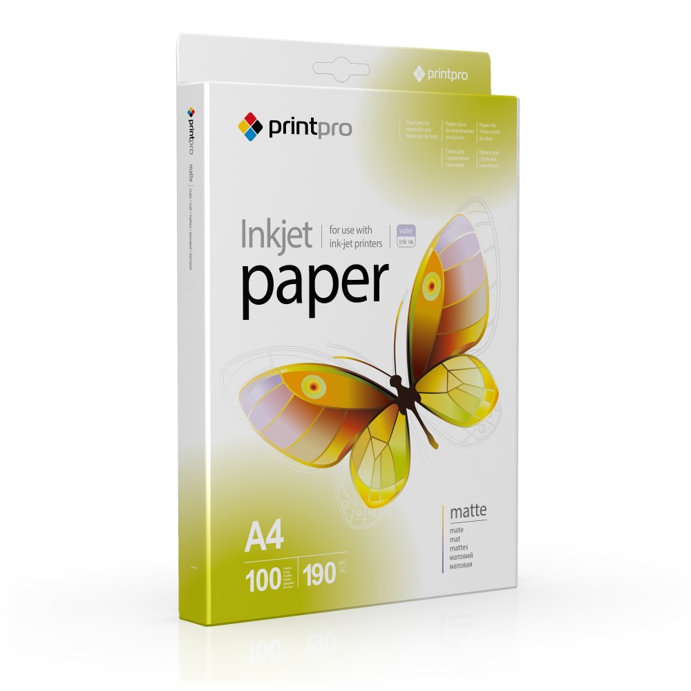 ColorWay PrintPro Photo Paper, 100 sheets - Matte - 190 g/m² - A4