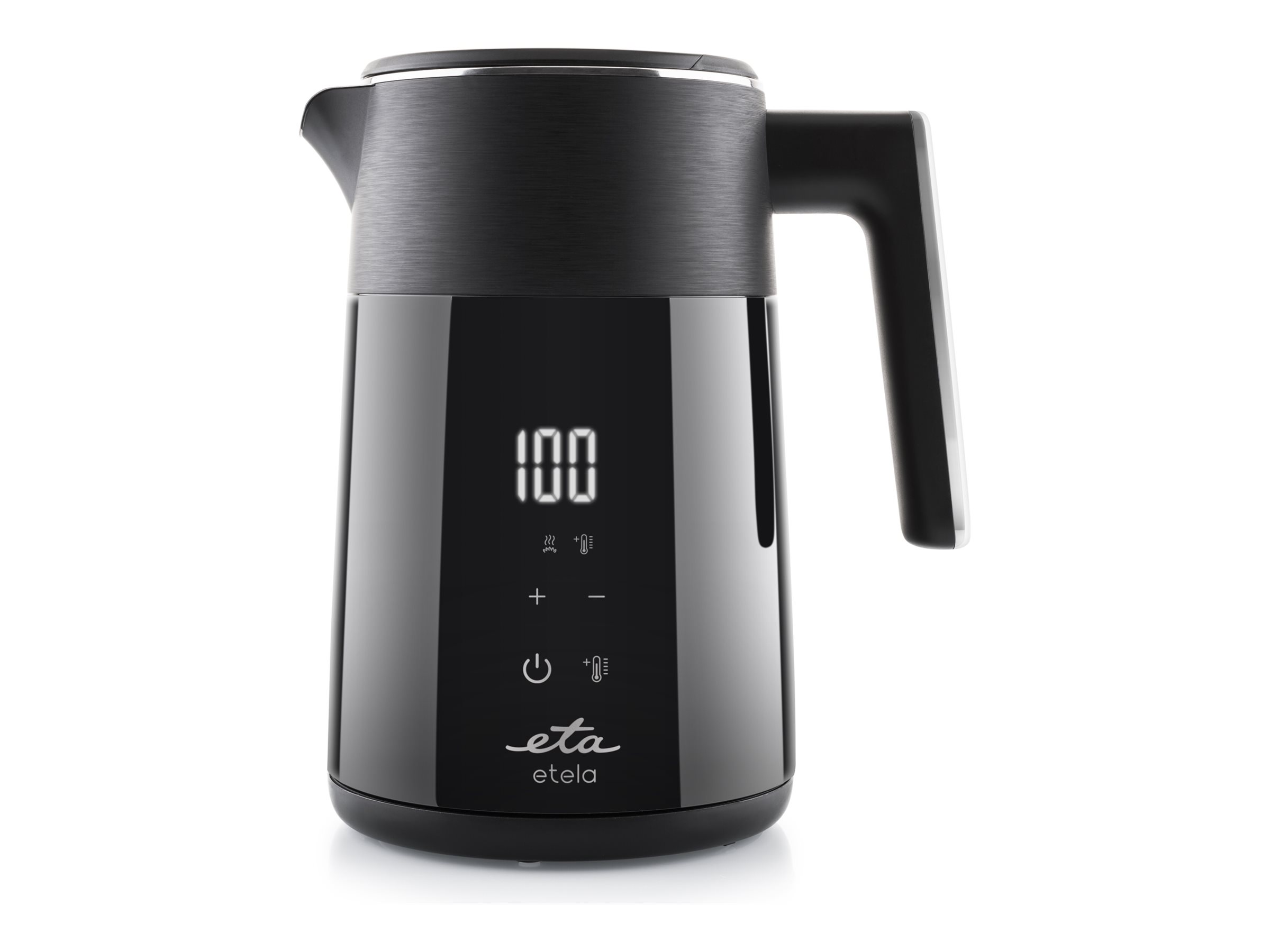 Kettle - ETA Etela 9596 90000 - ETA 2200 W - Electric - 1.5 L - Stainless steel - 360° rotational base - Black