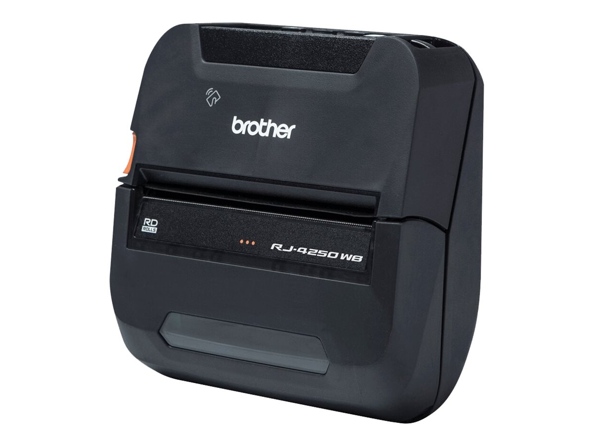 Brother RJ-430B - Monochrome - Direct thermal - Label Printer - Black