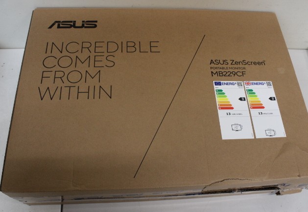 SALE OUT. Asus - ZenScreen MB229CF - 21.5 " - IPS - FHD - 16:9 - 100 Hz - 5 ms - 1920 x 1080 pixels - 250 cd/m² - Warranty 22 month(s) - DAMAGED PACKAGING