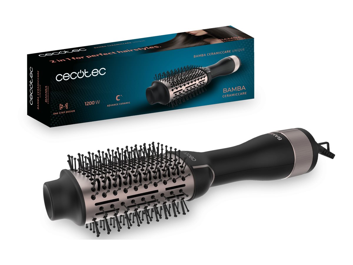 Cecotec Styling brush - CeramicCare Unique - Number of heating levels 3 - 1200 W