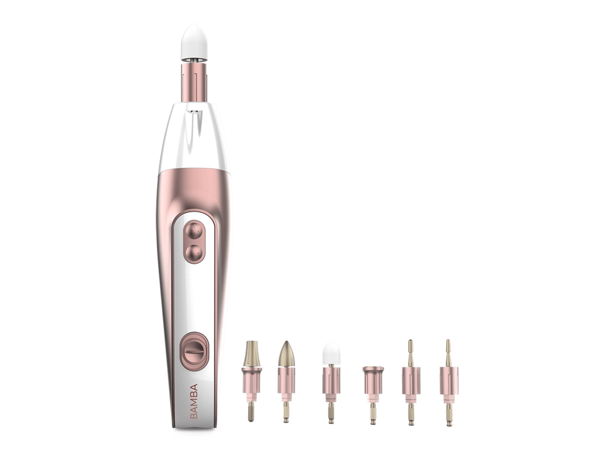 Cecotec Electric Manicure and Pedicure Set - PinkyCare 700 Perfect Nails - Nail Drill - Pink/White