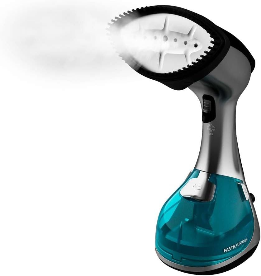 Cecotec Garment Steamer - Plancha Vertical Fast&Furious 4050 X-Treme - Handheld - 1960 W - 35 g/min - 0.265 L - Black/Silver