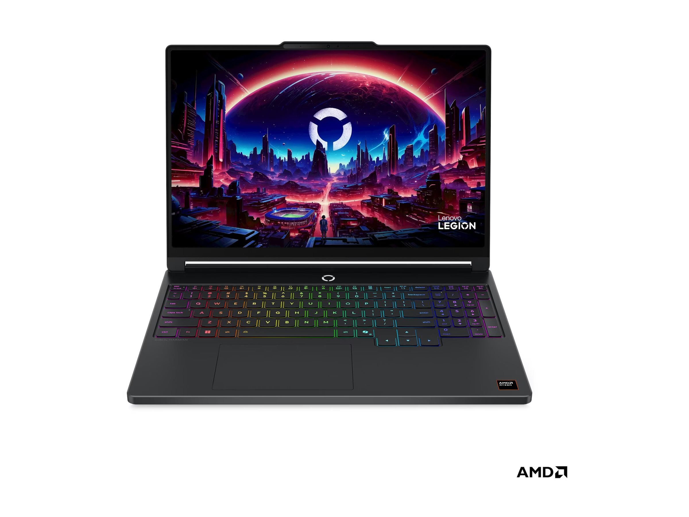 Lenovo Legion 5 15AHP11 AMD - Eclipse Black - 15.3 " - OLED - WQXGA - 2560 x 1600 pixels - Glossy - AMD Ryzen 7 - 250 - 16 GB - SODIMM DDR5 - Solid-state drive capacity 512 GB - NVIDIA GeForce RTX 5060 - GDDR7 - 8 GB - Windows 11 Home - 802.11be - Bluetoo