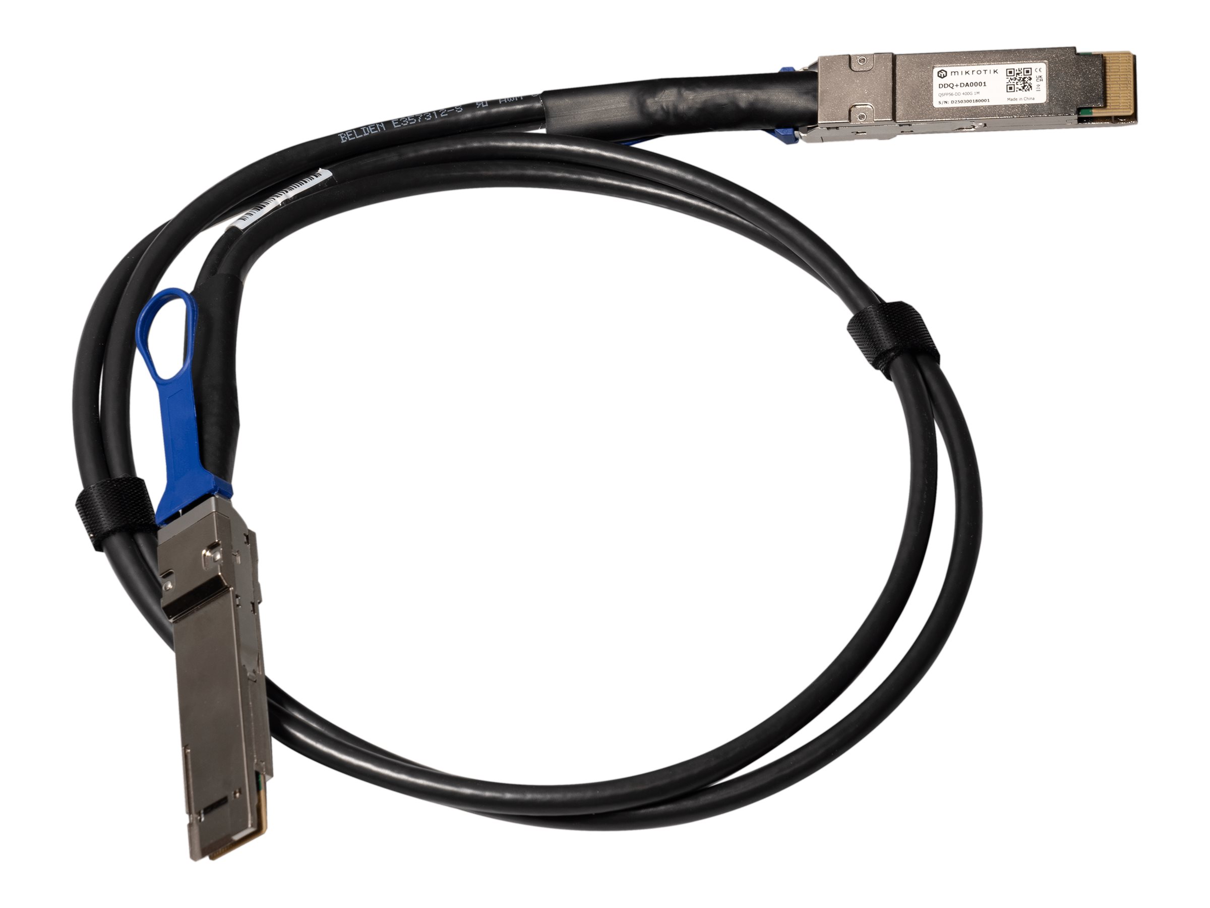 MikroTik 400-Gigabit QSFP-DD direct attach cable, 1 m - DDQ+DA0001