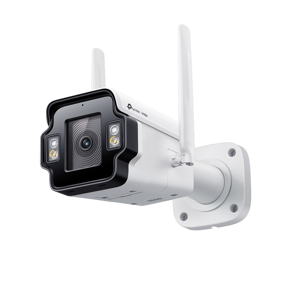 TP-LINK InSight S345-4G - VIGI Outdoor Full-Color 4G Network Camera - Bullet - 4 MP - 4mm - IP66 - H.265+ - MicroSD, up to 512 GB
