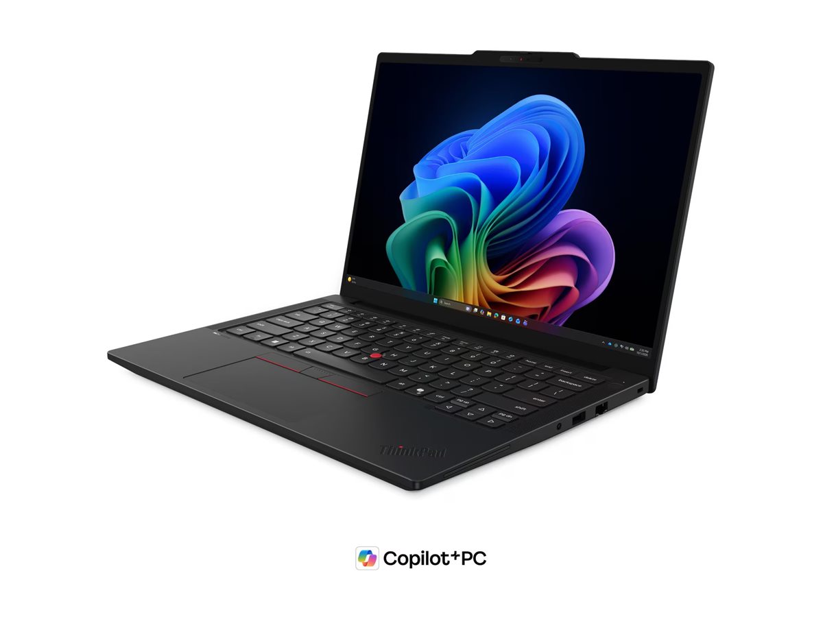 Lenovo ThinkPad T14 G7 Intel - Black - 14 " - IPS - WUXGA - 1920 x 1200 pixels - Anti-glare - Intel Core Ultra 5 - 325 - 16 GB - LPCAMM2 LPDDR5X - Solid-state drive capacity 512 GB - Intel Graphics - Windows 11 Pro - 802.11be - Bluetooth version 5.4 - 5G 