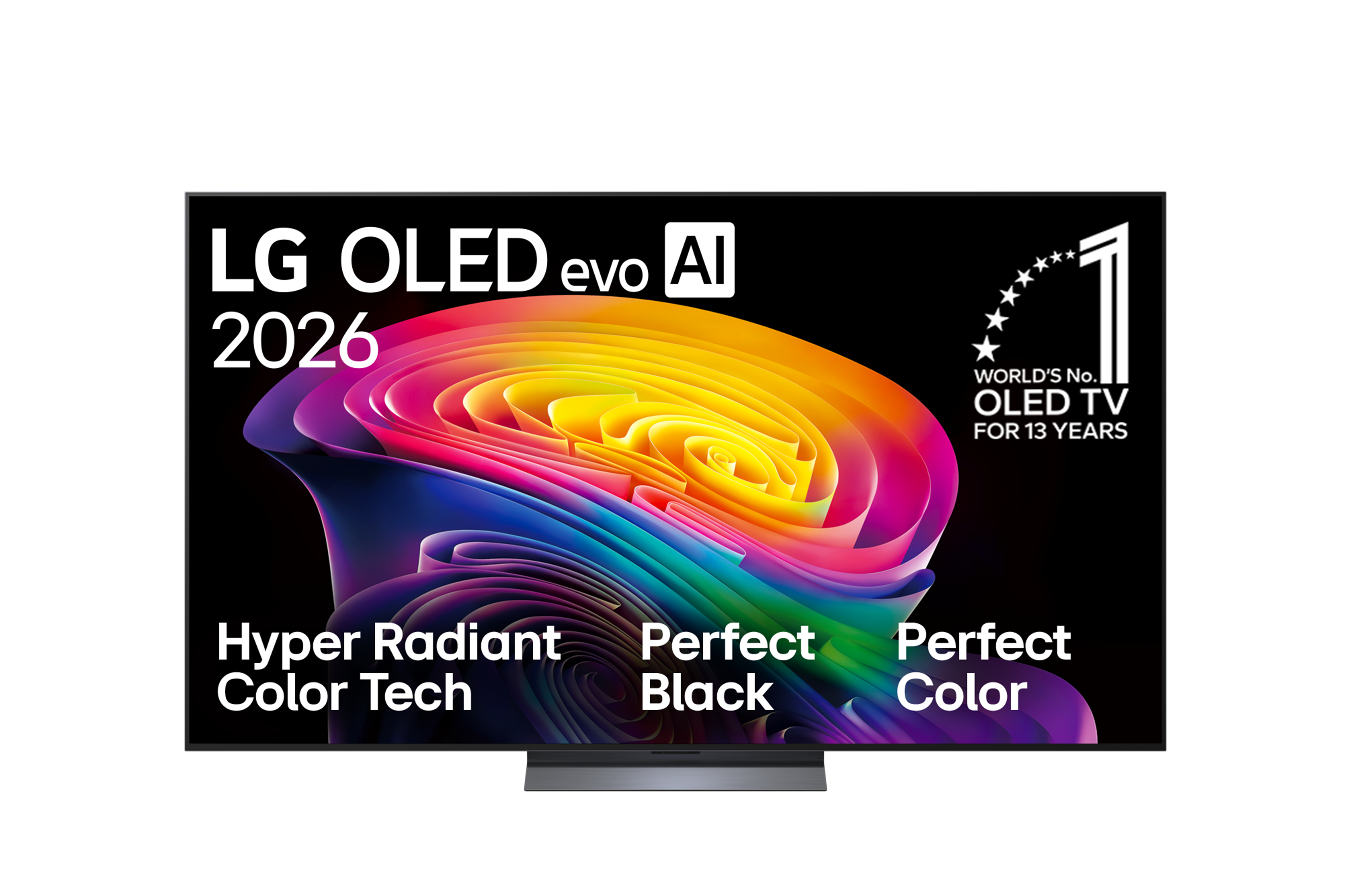 LG OLED 4K evo AI C6 TV - OLED77C61LA - 77 - Smart TV - webOS - UHD - Black