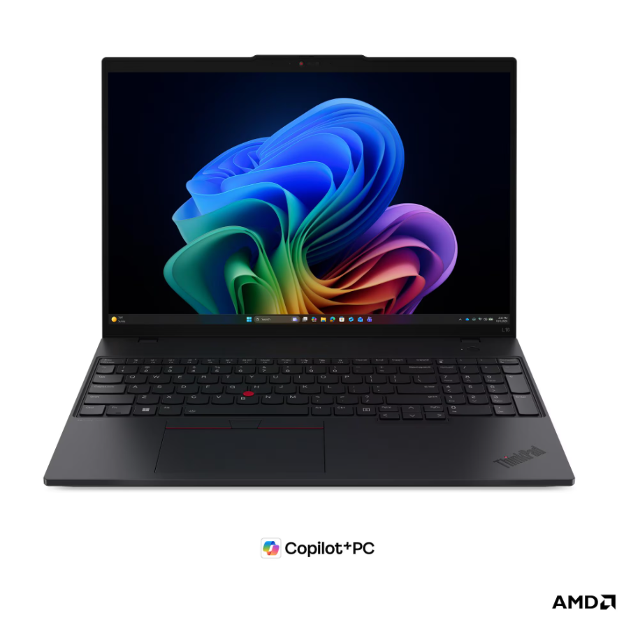 Lenovo ThinkPad L16 G3 AMD - Black - 16 " - IPS - WUXGA - 1920 x 1200 pixels - Anti-glare - AMD Ryzen AI 5 - 430 - 24 GB - SODIMM DDR5 - Solid-state drive capacity 512 GB - AMD Radeon 840M Graphics - Windows 11 Pro - 802.11be - Bluetooth version 5.4 - 4G 