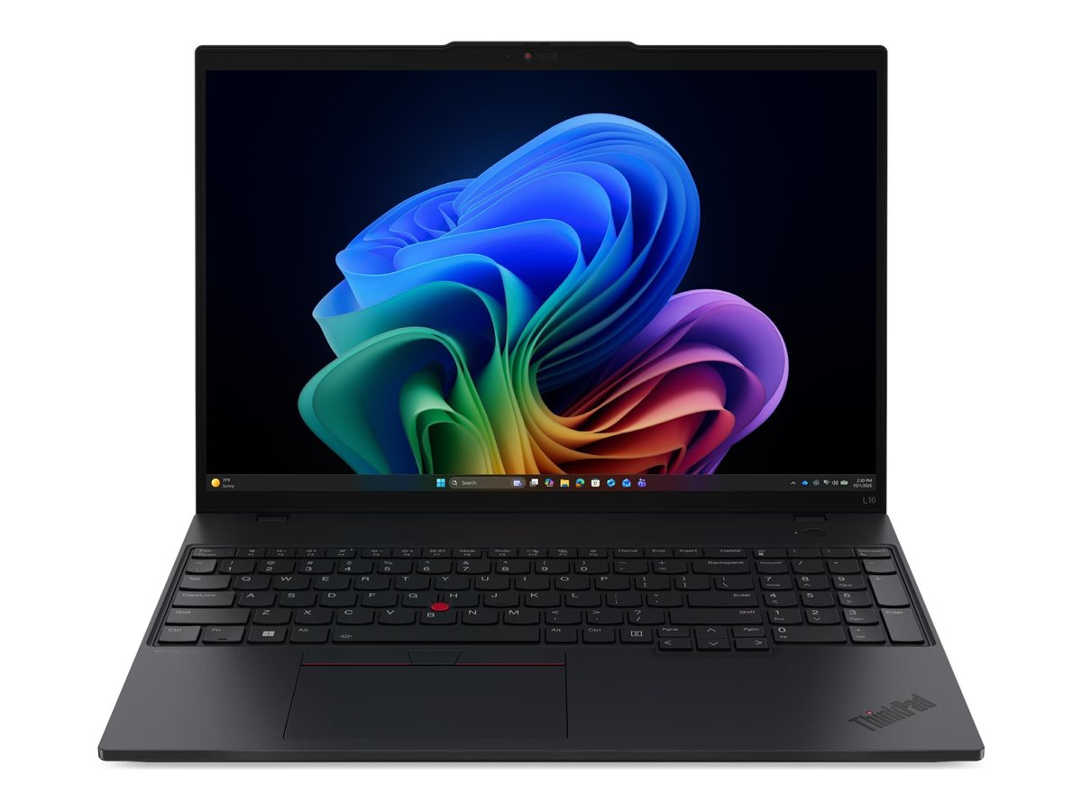 Lenovo ThinkPad L16 G3 AMD - Black - 16 " - IPS - WUXGA - 1920 x 1200 pixels - Anti-glare - AMD Ryzen AI 5 - 430 - 24 GB - SODIMM DDR5 - Solid-state drive capacity 512 GB - AMD Radeon 840M Graphics - Windows 11 Pro - 802.11be - Bluetooth version 5.4 - 4G 