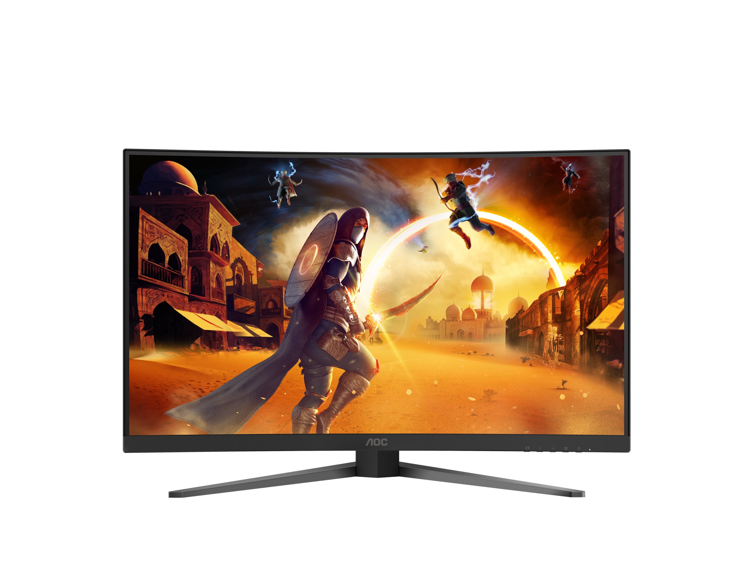 AOC C32G4Z - 32 " - VA - FHD - 16:9 - 240 Hz - 0.3 ms - 1920 x 1080 pixels - 300 cd/m² - HDMI ports quantity 1 - Black