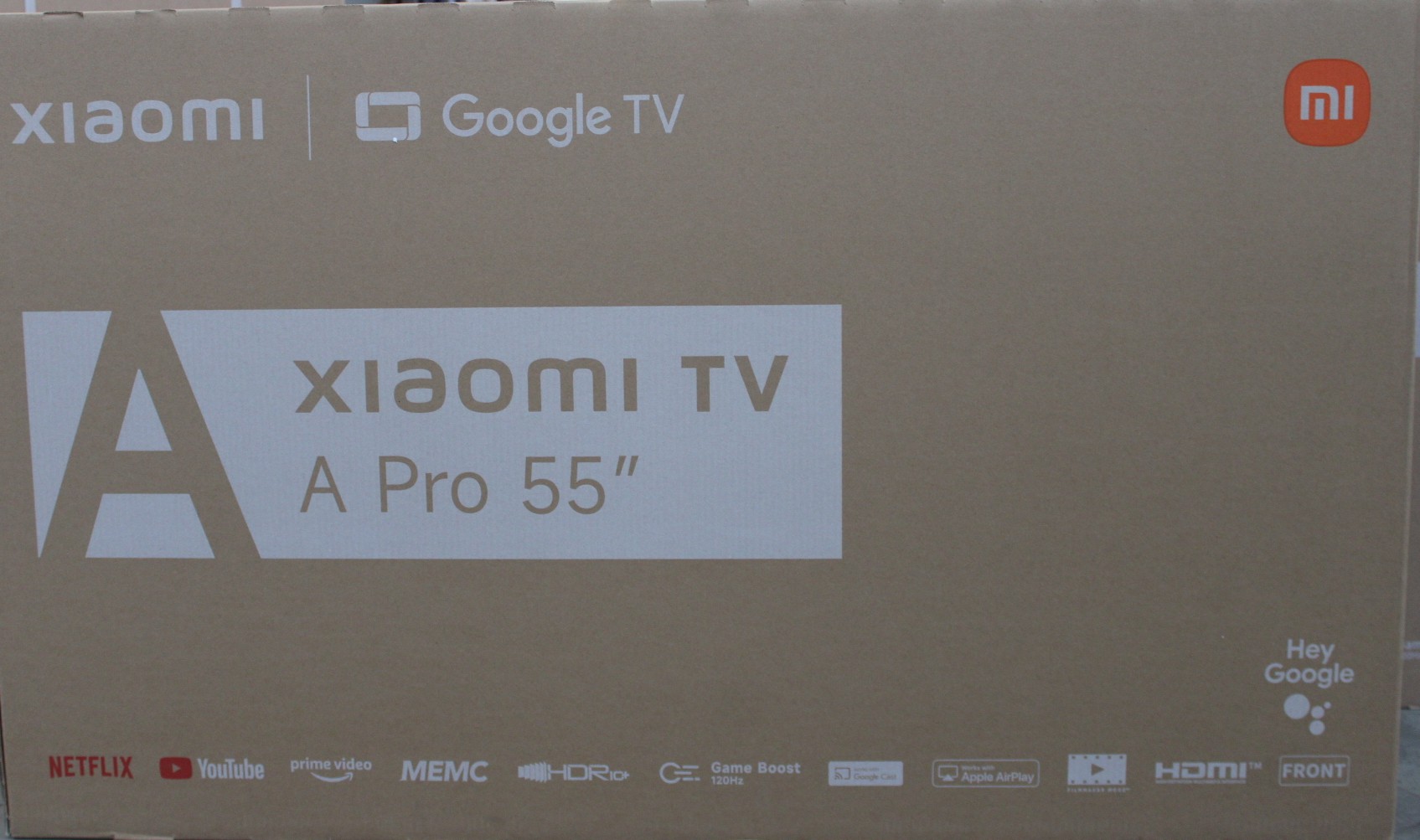 SALE OUT. Xiaomi QLED TV A Pro 2026 55'' - SALE OUT. Xiaomi QLED TV A Pro 2026 - 55 - Smart TV - Google TV - 4K UHD - DAMAGED PACKAGING, DENTED BACKSIDE