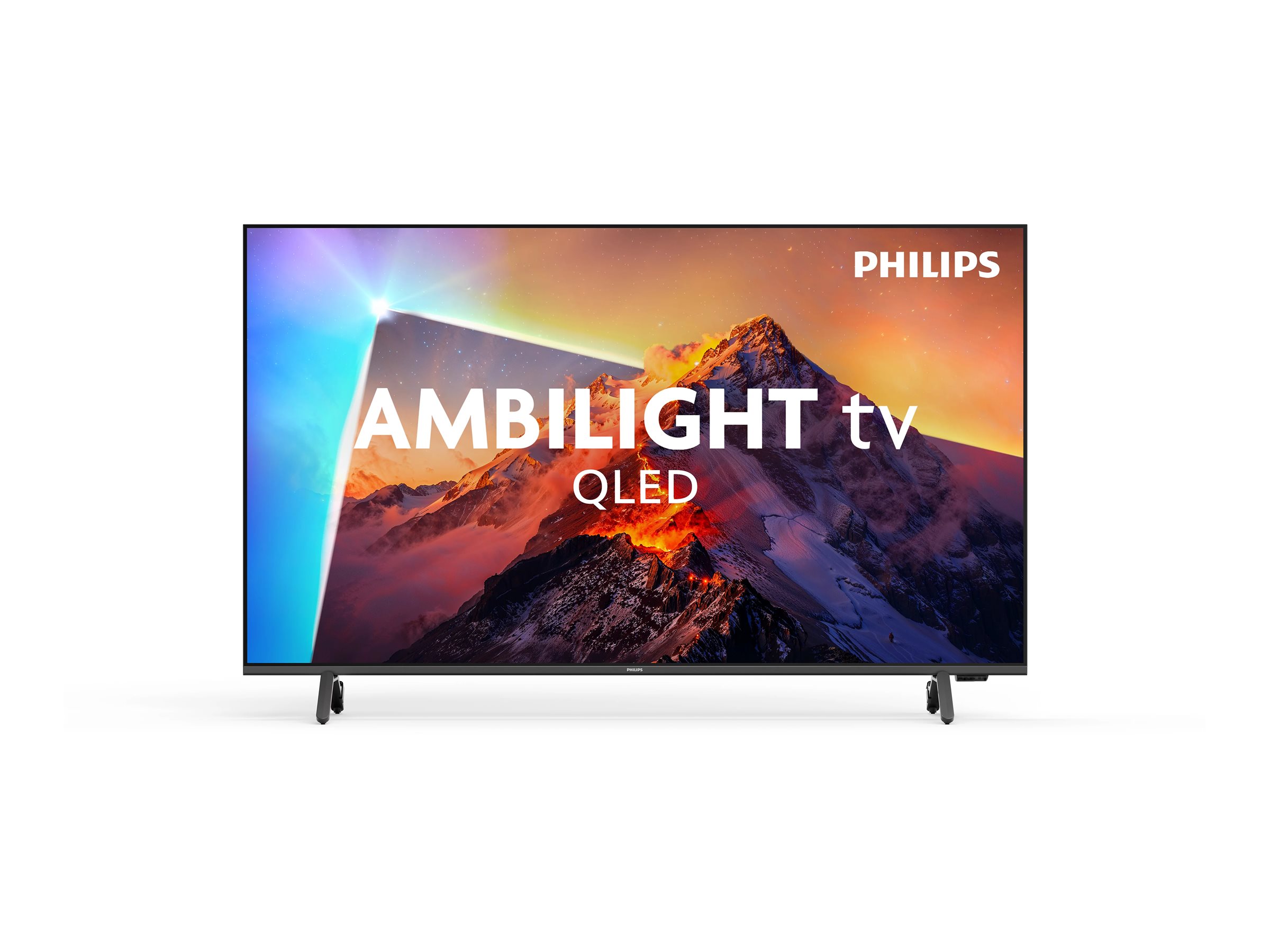 Philips 4K QLED Ambilight TV - 43PQS8611/12 - 43" - Smart TV - TITAN OS - UHD - Black