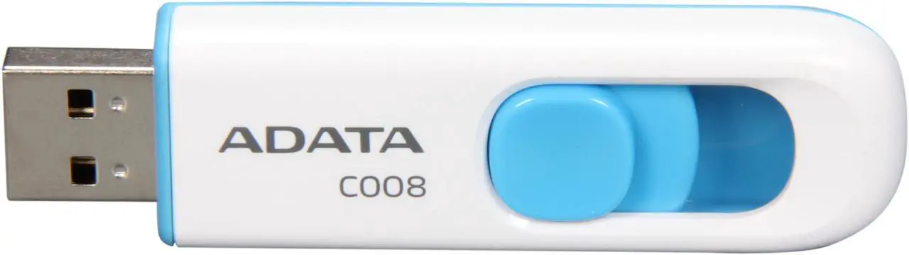 ADATA - C008 - 64 GB - USB Type-A - White/Blue