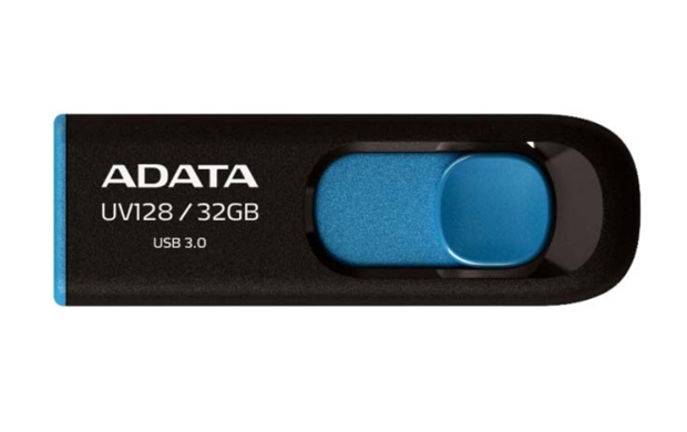 ADATA - UV128 - 128 GB - USB Type-A - Black/Blue