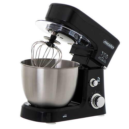 Mesko - MS 4217 - 1200 W - Number of speeds 6 - Bowl capacity 3.5 L - Stainless steel/Black
