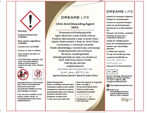 Vacuum Cleaner Accessory|DREAME|Model HNFA|For N20|HNFA