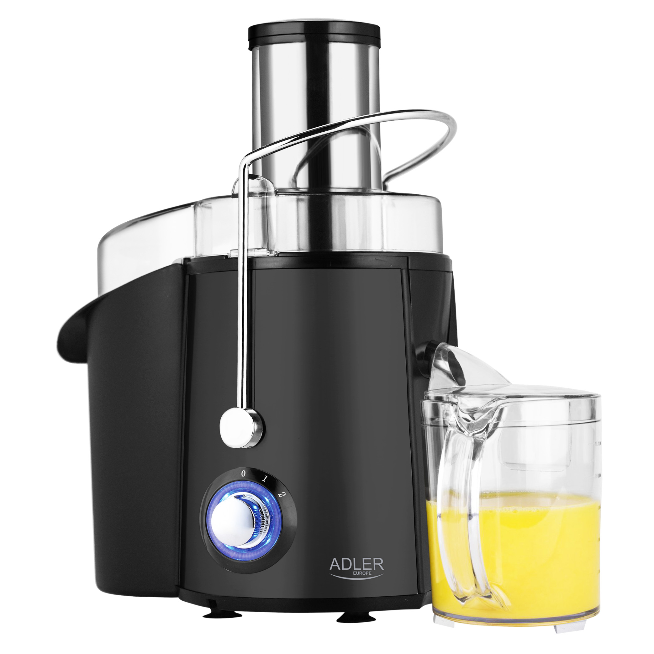 Adler - Juicer - AD 4127 - Type Juicer maker - Matt Black - 1000 W - Number of speeds 2