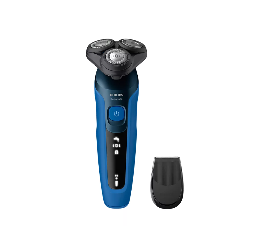Philips - Electric Shaver - S5466/17 - Operating time (max) 45 min - Wet & Dry - Lithium Ion - Royal Blue