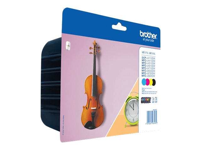 Brother LC127XLVALBP - Ink Cartridge - Black, Cyan, Magenta, Yellow