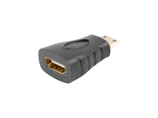 Lanberg Adapter HDMI (F) to HDMI MINI (M) - AD-0037-BK