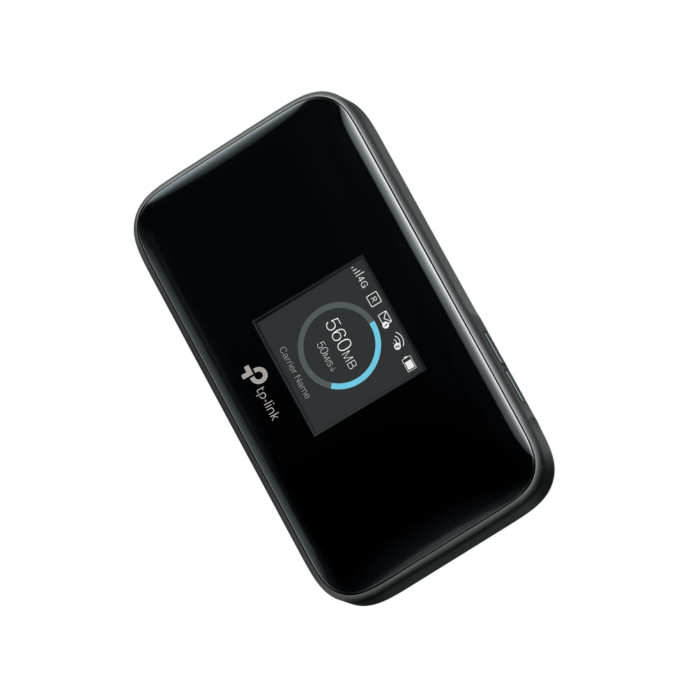 TP-LINK - 600 Mbps LTE-Advanced Mobile Wi-Fi - M7750 - 802.11ac - Mesh Support No - MU-MiMO No - 4G - Antenna type Internal