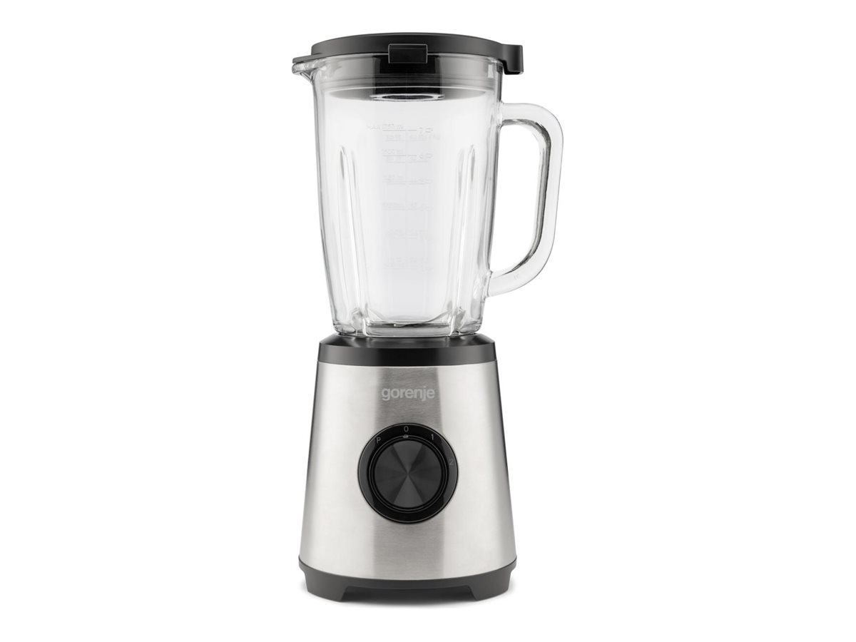 Gorenje Blender - B1300E - Tabletop - 1300 W - Jar capacity 1.75 L - Jar material Plastic - Black/Stainless steel