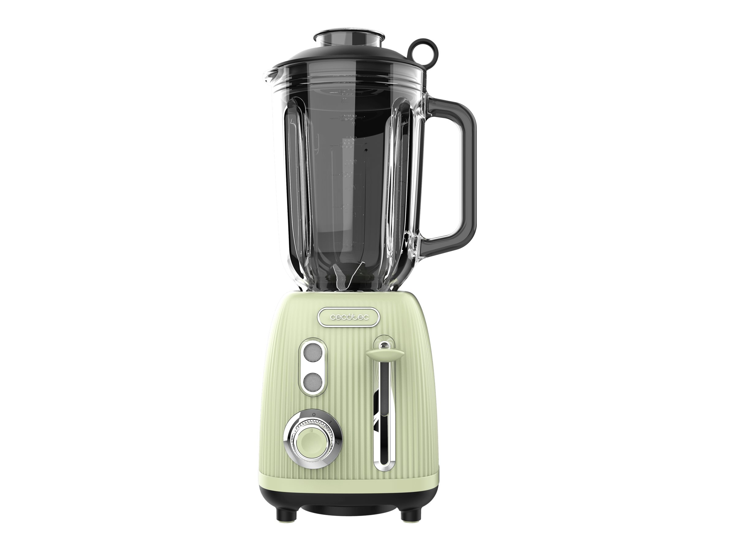 Cecotec Blender - Power Black Titanium RetroGreen - Tabletop - 1200 W - Jar capacity 1.5 L - Jar material Glass - Green