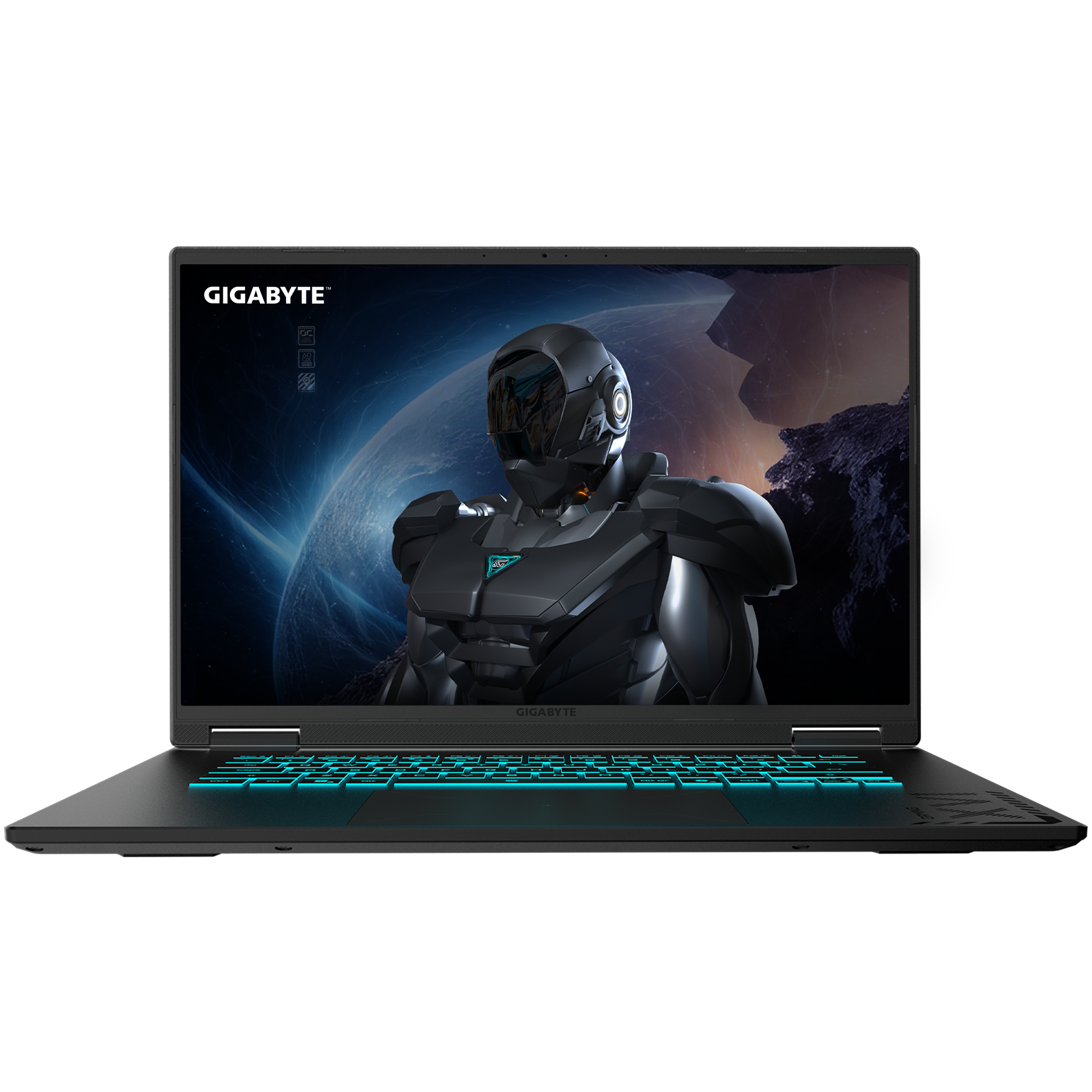 Gigabyte A16 GAMING 3VHK3EEC93SH - Black Steel - 16 " - IPS - QHD+ - 2560 x 1600 pixels - 165 Hz - AMD Ryzen 7 - 260 - 16 GB - Solid-state drive capacity 512 GB - NVIDIA GeForce RTX 5060 - GDDR7 - 8 GB - Windows 11 Home - 802.11ax - Bluetooth version 5.3 