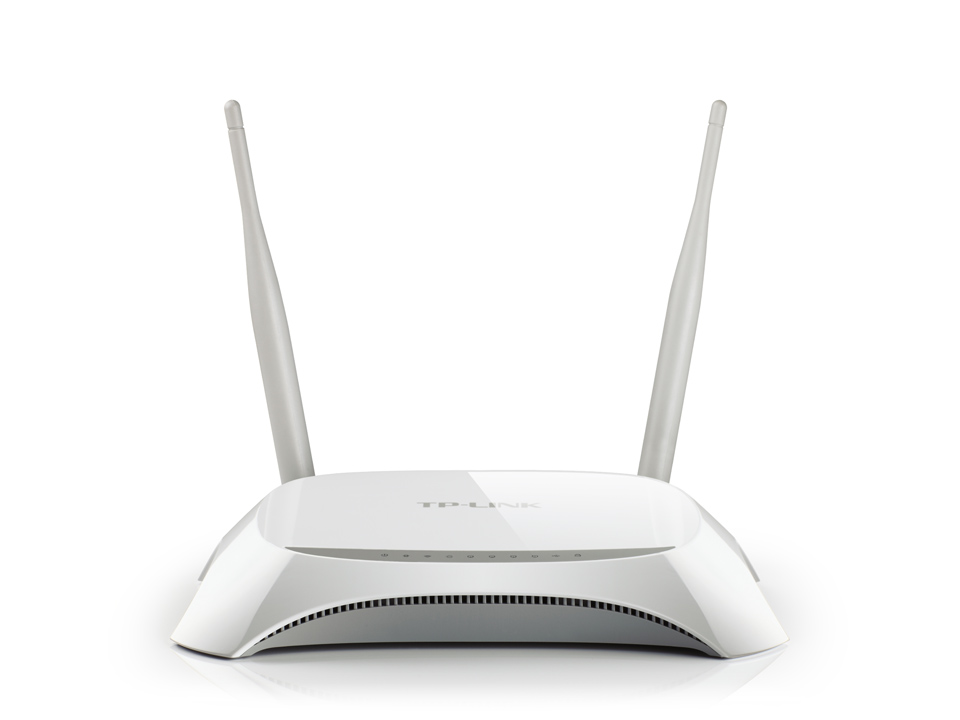 TP-LINK - 3G/4G Router - TL-MR3420 - 802.11n - 300 Mbit/s - 10/100 Mbit/s - Ethernet LAN (RJ-45) ports 4 - Mesh Support No - MU-MiMO No - 3G/4G via optional USB adapter - Antenna type 2xExternal - 1xUSB 2.0