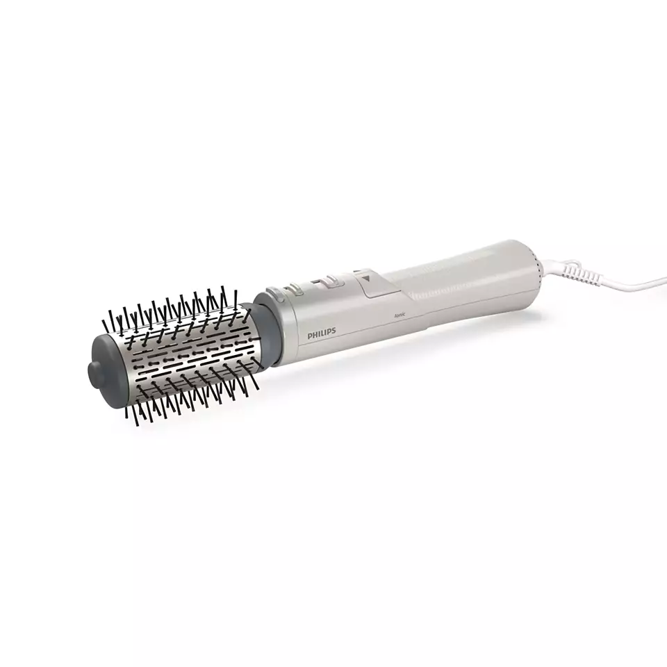 Philips - Hair Curler - BHA710/00 7000 Series - Warranty 24 month(s) - Ion conditioning - Number of heating levels 3 - 1000 W - Metallic White