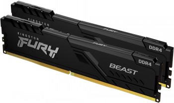 Kingston - Fury Beast - 2x8 GB - DDR4 - 3200 MHz - PC/server - Registered No - ECC No