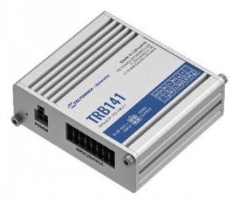 LTE Gateway: No WiFi, 4G, Input/Output, Micro USB - Teltonika - LTE Gateway - TRB141 - No Wi-Fi - Ethernet LAN (RJ-45) ports 0 - Mesh Support No - MU-MiMO No - 2G/3G/4G - Antenna type 1 x SMA for LTE - 1 x Virtual network interface via micro USB
