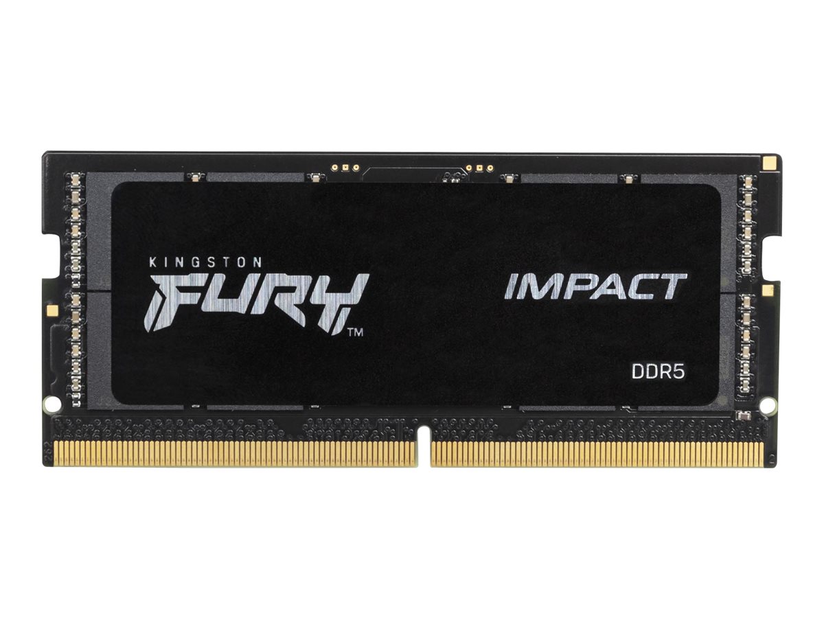 Kingston Fury Beast 32GB DDR5-5600, CL40, 262-Pin, SODIMM - Kingston - FURY - 32 GB - DDR5 - 5600 MHz - ECC No