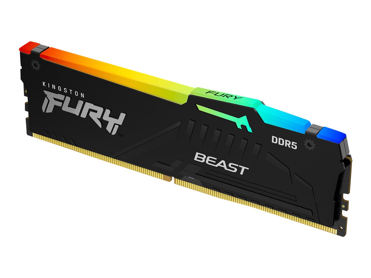Kingston KF560C30BBEA-32 32GB 6000MT/s DDR5 CL30 DIMM FURY Beast Black RGB EXPO - Kingston