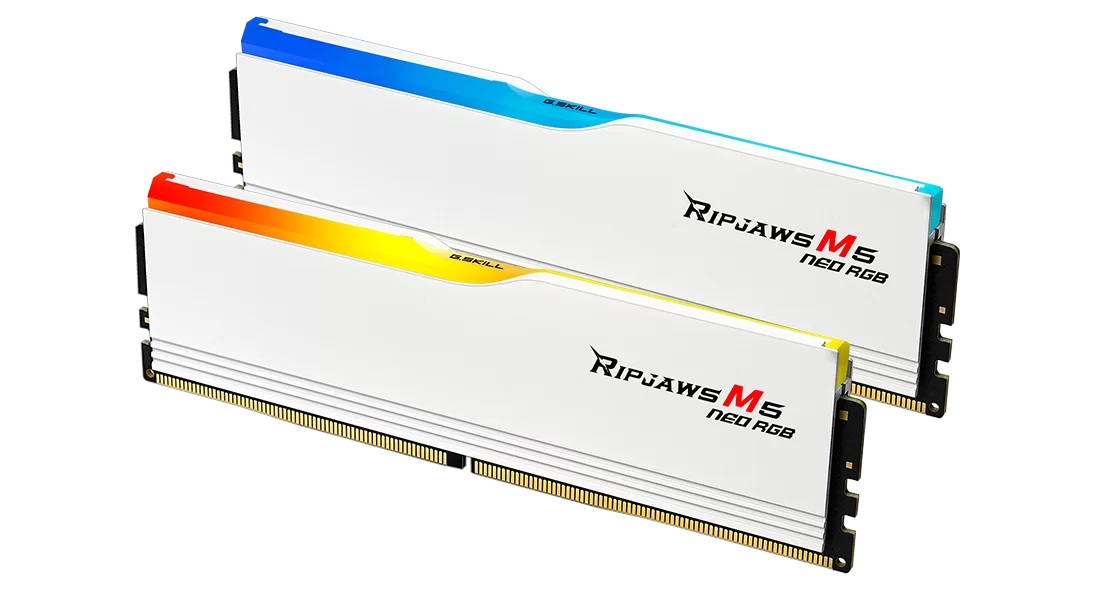 G.Skill - Ripjaws M5 Neo RGB - 32 GB - DDR5 - 6000 MHz - PC/server - Registered No - ECC No