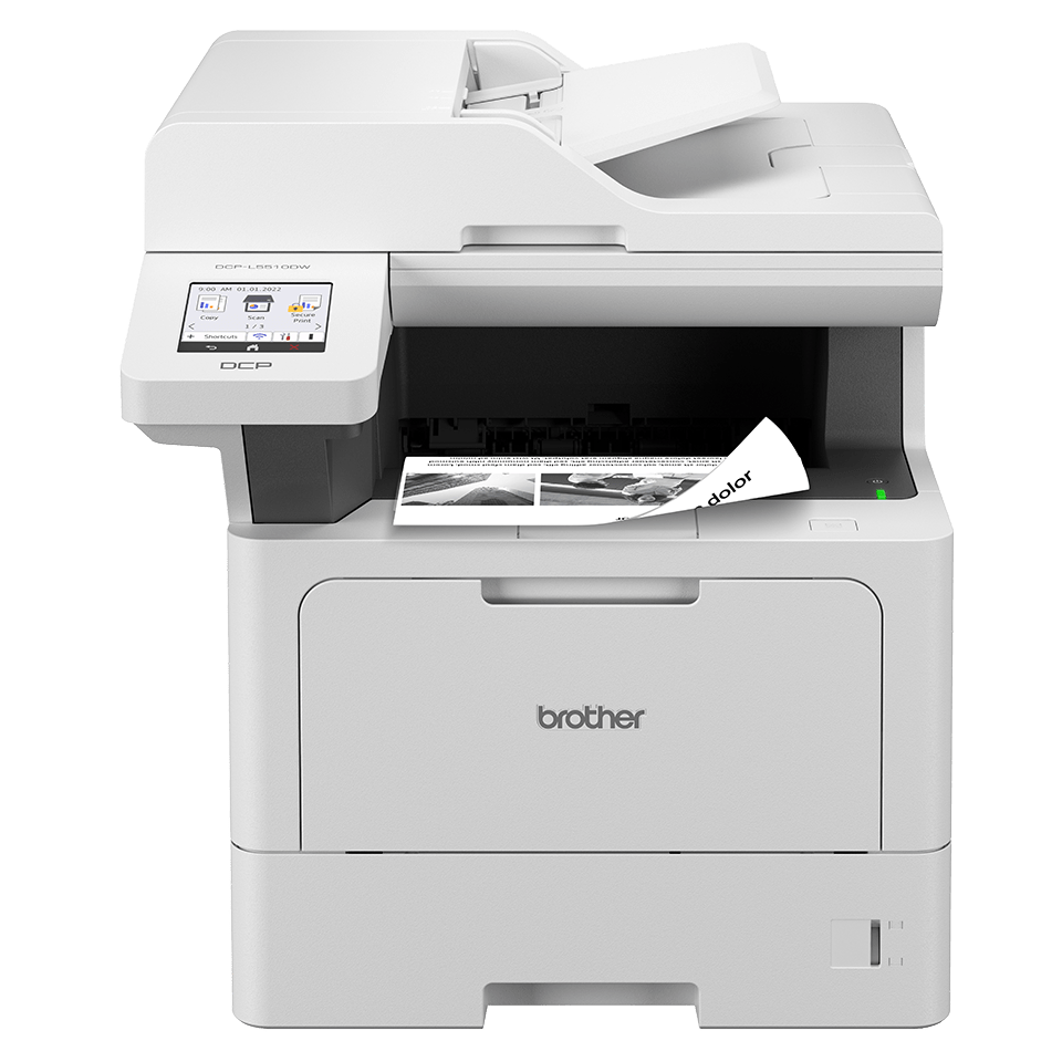 Brother - Printer - MFC-L5715DN - Laser - Mono - All-in-one - A4 - Wi-Fi - White