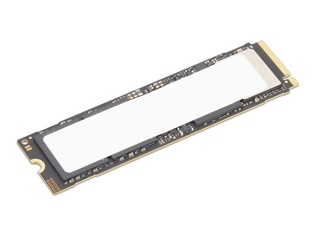 Lenovo SSD - ThinkStation - 1000 GB - SSD form factor M.2 2280 - Solid-state drive interface PCI Express Gen5.0x4 NVMe - Read speed 14000 MB/s - Write speed 12500 MB/s