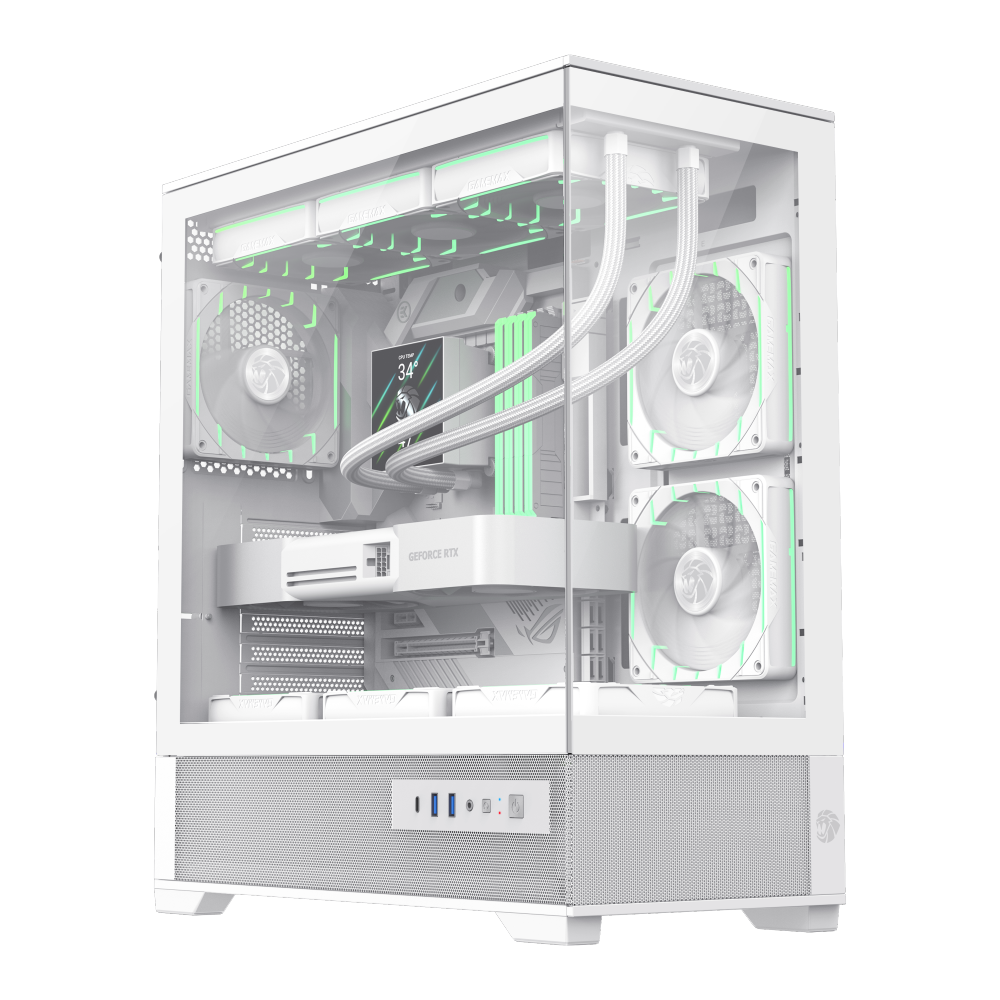 Gamemax Case - VISTA 2 AW - ATX