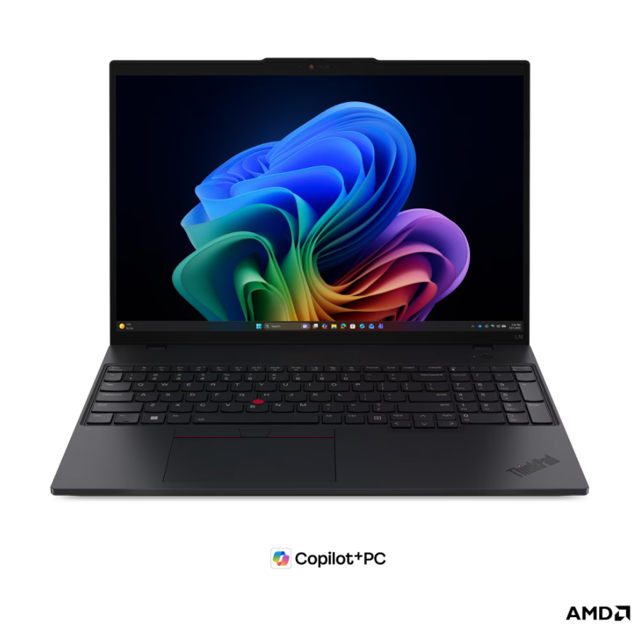 Lenovo ThinkPad L16 G3 AMD - Black - 16 " - IPS - WUXGA - 1920 x 1200 pixels - Anti-glare - AMD Ryzen AI 5 - 430 - 16 GB - SODIMM DDR5 - Solid-state drive capacity 512 GB - AMD Radeon 840M Graphics - Windows 11 Pro - 802.11be - Bluetooth version 5.4 - Key