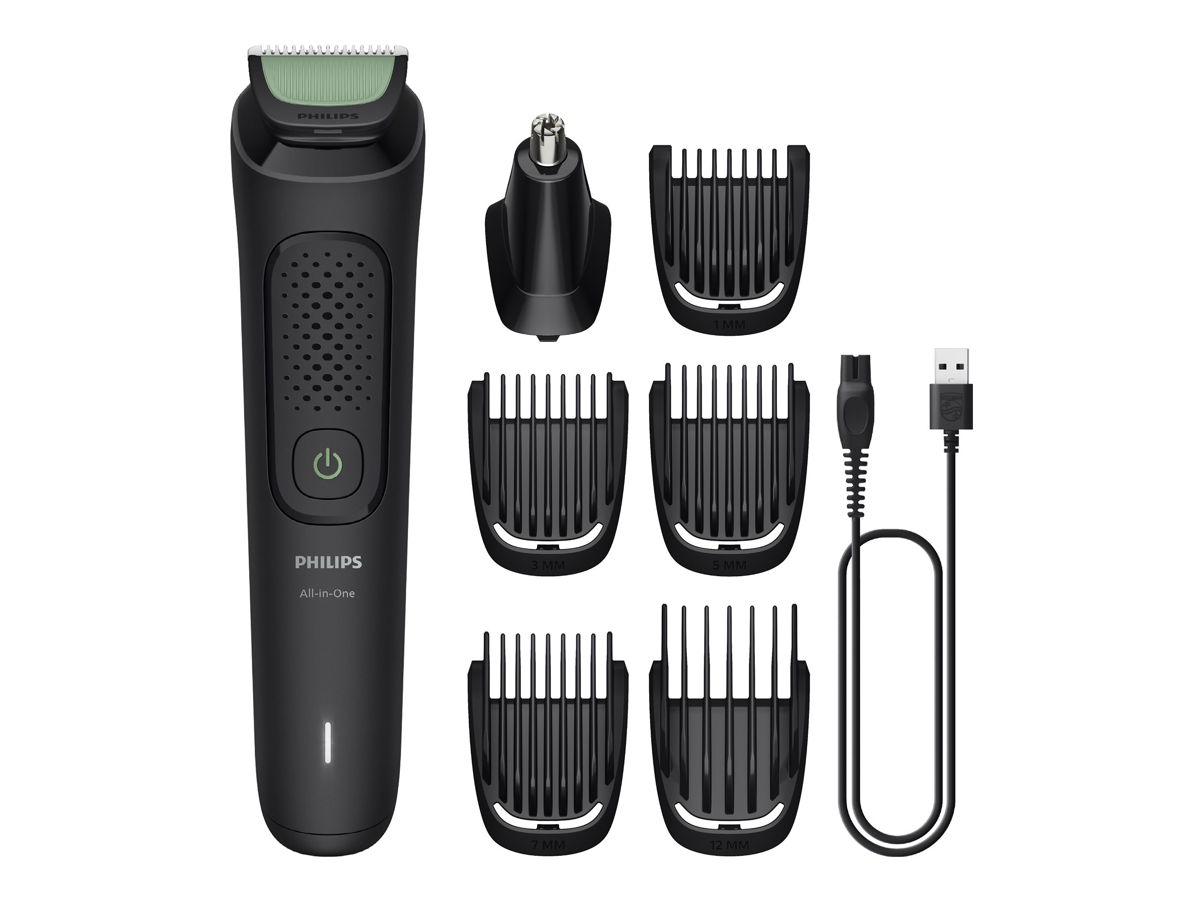 Philips Trimmer - MG3920/15 Series 3000 All-in-One - Cordless - Number of length steps 7 - Black