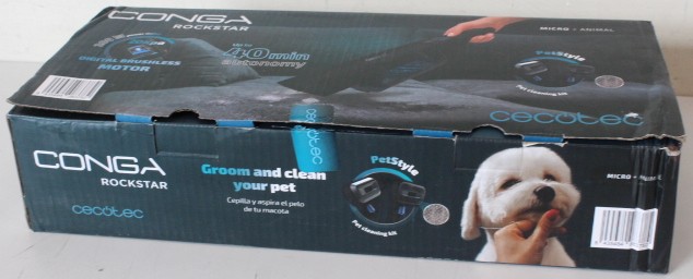 SALE OUT. - Cecotec Vacuum Cleaner - Conga Rockstar Micro+ Animal - Cordless operating - Handheld - 200 W - 16.8 V - Operating time (max) 40 min - Black - Warranty 24 month(s) - DAMAGED PACKAGING, USED, DIRTY AND SCRATCHED