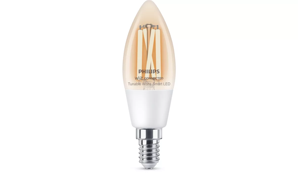 Philips Smart WFB 40W C35 927-65 CL 1PF/6 - E14 - 4.9 W - Warm to cool white light - Bluetooth, Wi-Fi
