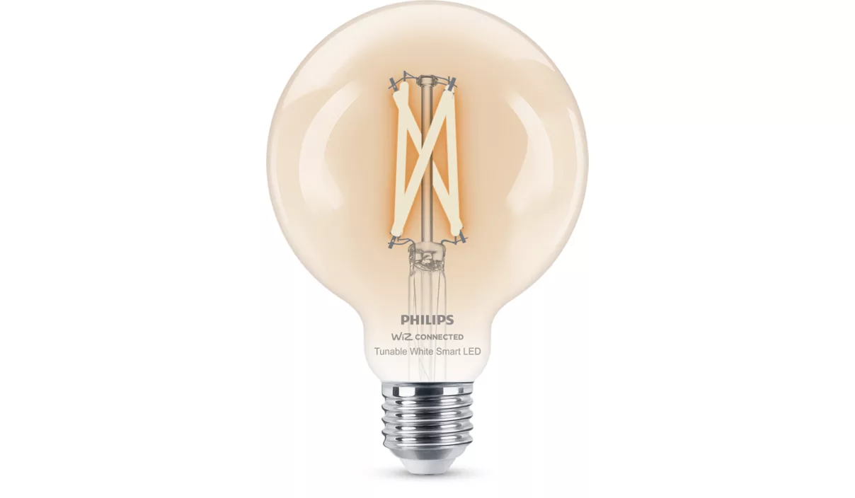 Philips Smart WFB 60W G95 927-65 CL 1PF/6 - E27 - 7 W - Warm to cool white light - Bluetooth, Wi-Fi