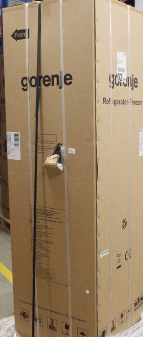 SALE OUT. Gorenje NRK418ECS4 Refrigerator, E, Free standing, Combi, Height 182.4 cm, Net Fridge 171 L, Net Freezer 85 L, Grey - SALE OUT. Gorenje Refrigerator - NRK418ECS4 - Energy efficiency class E - Free standing - Combi - Height 182.4 cm - No Frost sy
