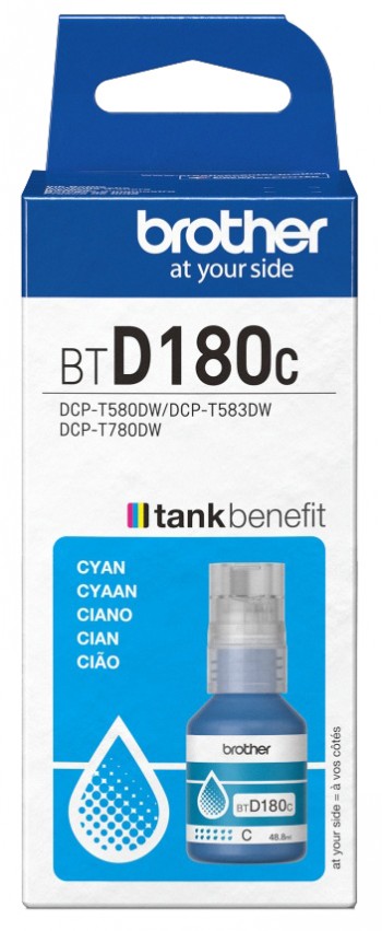 Brother BTD180C - Ink refill - Cyan