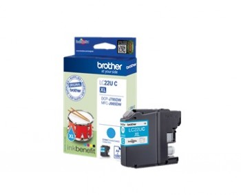 Brother LC-22UC - Ink Cartridge - Cyan